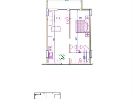 APARTAMENT PER SHITJE 1+1 SHENGJIN