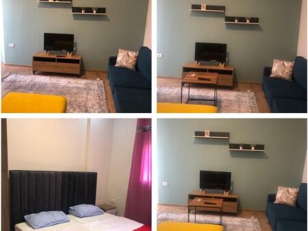 Furnished apartment for rent, new, 1+1+balcony