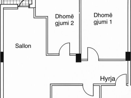 Apartament me qera 2+1+ballkon, Spar, Yzberisht