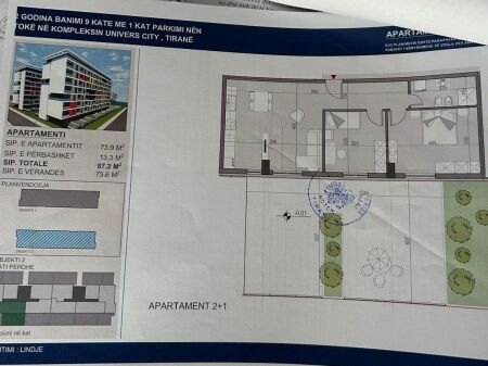 Shitje | Apartament 2 + 1 | Universe City | 160000 €