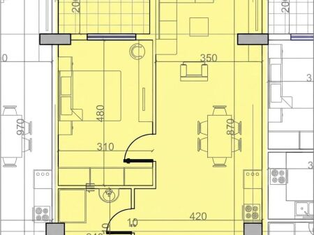 Apartment for sale 1+1 in Paskuqan Belfiore residence