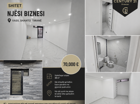 NJËSI BIZNESI NË VASIL SHANTO – 70,000 €