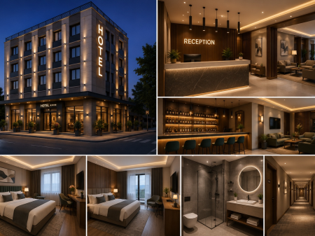 ✨ Shitet Hotel 4-Katësh 📍Kombinat