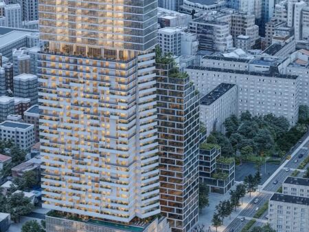 🏢APPARTAMENTO 2+1+2 IN VENDITA AL THE 44 TOWER – ZOGU I ZI! 🏢