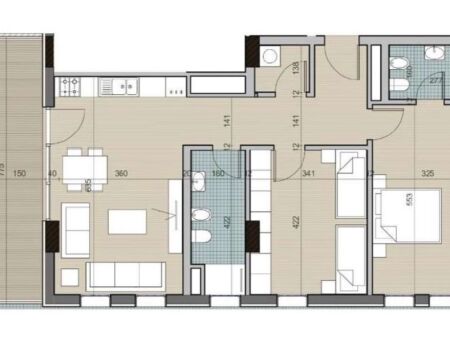 🏡SUPER OFERTË | Apartament 2+1+2 për Shitje – Univers City✨