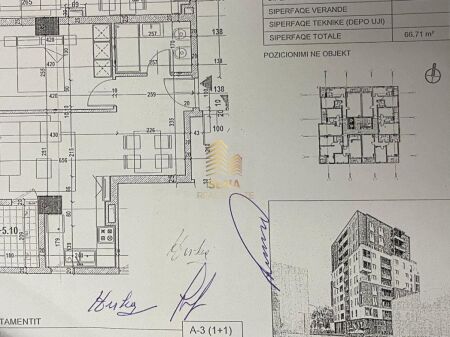 For sale, Apartment 1+1+blk, 5 Maji, 130,000 Euro