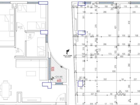 VENDESI APPARTAMENTO 3+1+2 ZOGU ZI 301.000 EURO FH-85117
