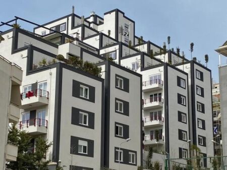 APARTAMENT NE SHITJE 3+1ME VERANDE LIQENI THATE