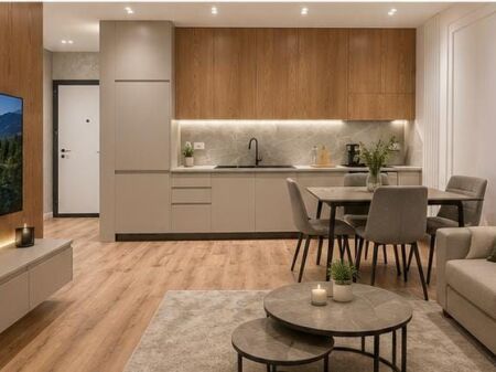Buevardi i Ri, jepet me qera apartament modern 1+1.