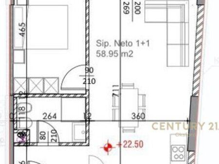 Shesim apartament 1+1,tek Ish Fusha e Aviacionit!