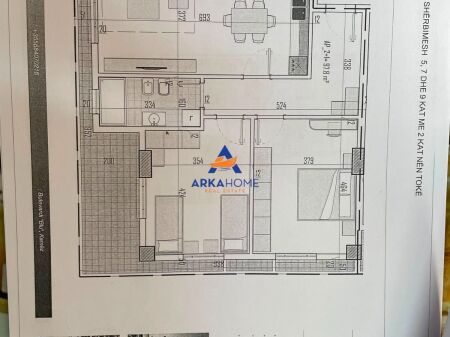 IN VENDITA APPARTAMENTO 2+1+BALCONE AL GREEN RESIDENCE "A KAMEZ" 102.141 EURO