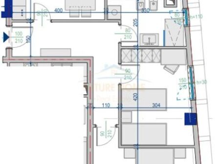 Apartament 2+1, Paskuqan, Tiranë.
