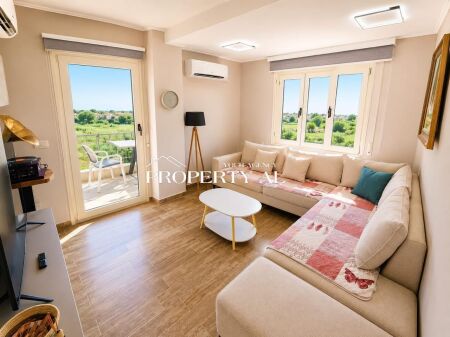 Apartament 2+1 me pamje deti për shitje në Orikum Marina, Vlorë