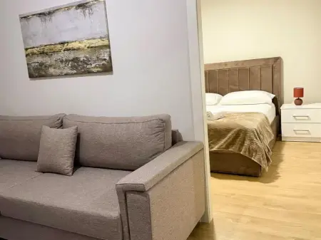 Jepet apartament 1+1 me qera prane Zogut te Zi, rr muhamed gjollesha
