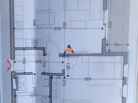 SHITET APARTAMENT 1+1 "BELFIORE, PASKUQAN" 81950 EURO