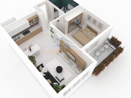 Apartment 1+1, 21-December, Tirana