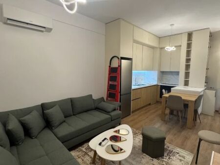 Jepet apartament 1+1 me qira tek Kompleksi Kadiu , Rruga Ali Demi .
