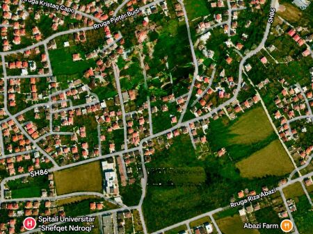 Truall për Shitje – Pranë Vilave Gjermane 4.500.000 ALL