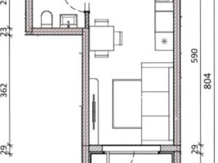 Shitet garsoniere 58000€