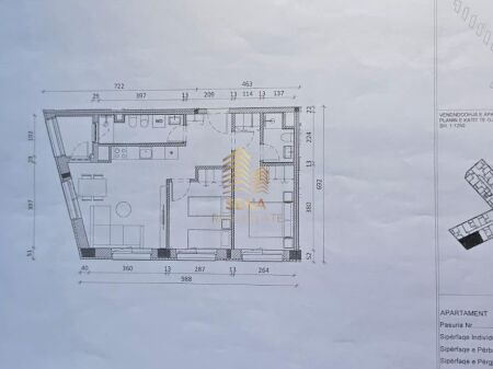 In vendita, Occasione Appartamento 2+1+2WC+Blk, Ali Demi- Residenza Kadiu, 134.000 Euro
