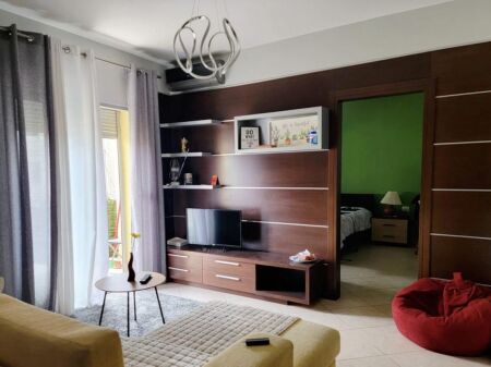 Apartment 1+1 for rent at Ali Demi Street, at Kristaq Cipo Street.