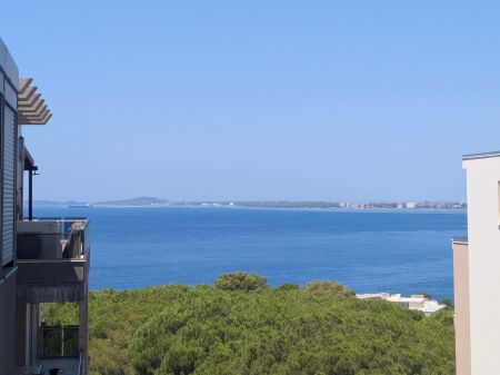 SUPER APARTMENT 1+1 FOR SALE WITH SEA VIEW IN UJE TE FTOHTE