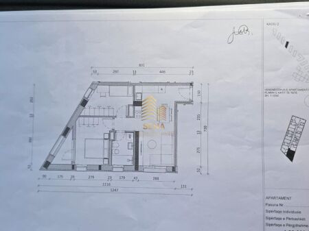 In vendita, Occasione Appartamento 2+1+Blk, Ali Demi- Residenza Kadiu, 122.000 Euro