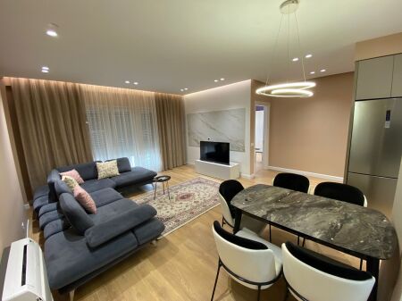 Apartment 2+1+2 for rent at Rruga e Dibres, near Vila Goldi, Selvia.