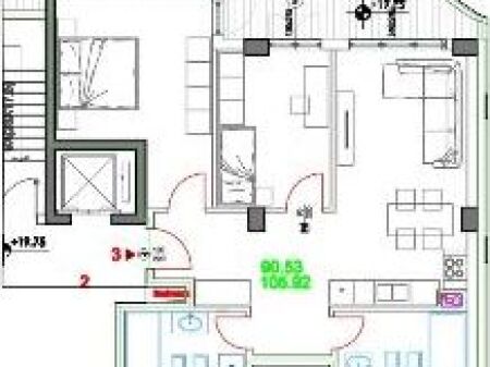 Apartment 2+1+2 for sale New building Calvin, Elbasan Street     ID 5306