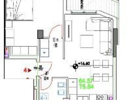 Apartment 1+1 for sale New building Calvin, Elbasan Street    ID 5307