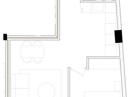 Apartament 1+1 Ne Shitje Ne Yzberisht  ID 5308