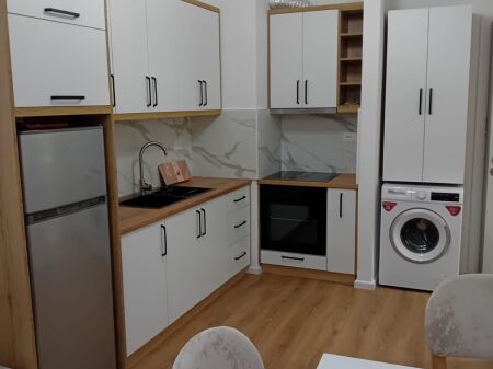In the Ali Demi area, Kadiu Residence offers for rent a 1+1 apartment, furnished. 45,000 Leke