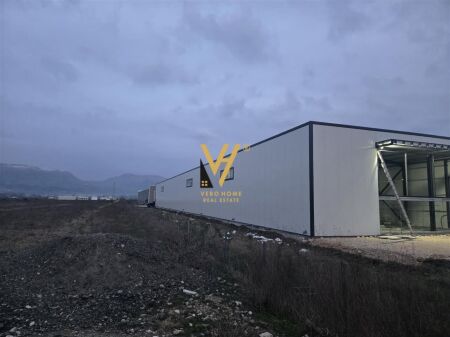 WAREHOUSE 4,600 M2 FOR SALE IN FUSHE PREZE, BUDULL 870,000 EURO