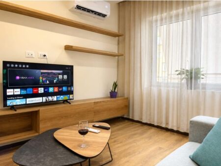 APARTAMENT 1+1 PER QIRA | ZONA MË ELITARE E TIRANËS 