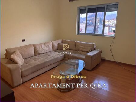 Apartament 2+1 me qira tek Rruga e Dibres