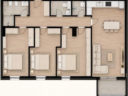 Shesim apartament 3+1+2 ne Rrugen "5 Maji"!!