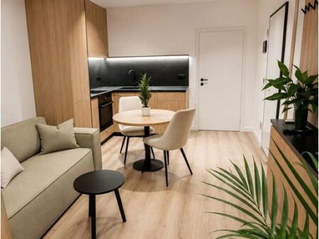 Jepet me qira Apartament Modern 1+1 te Kopshti Zologjik