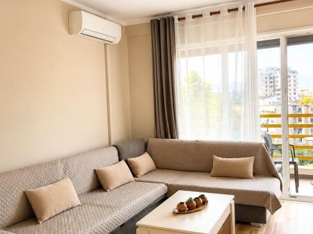 Apartment 1+1 for rent at Complex E-88, Dritan Hoxha Street, Laparke, former Customs, Zogu i Zi.
