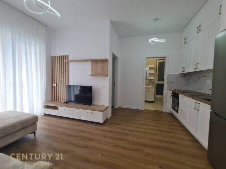 I OFFER FOR RENT A NEWLY FURNISHED 1+1 APARTMENT IN SHKOZE!