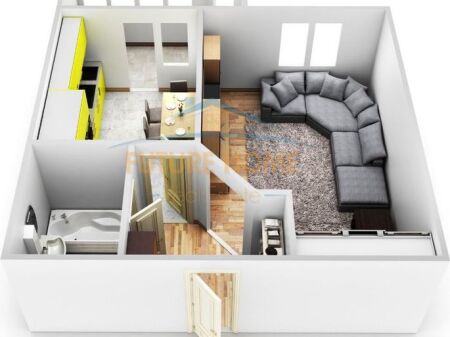 For sale, Apartment 2+1, Mine Peza Street, Tirana