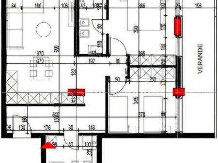 Appartamento 2+1+2 in vendita presso Rezidenca Platinium 2, Paskuqan.