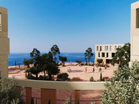 🏖️ SHITET APARTAMENT 1+1 ME OBORR PRIVAT – SUN PALASE, DHËRMI ✨