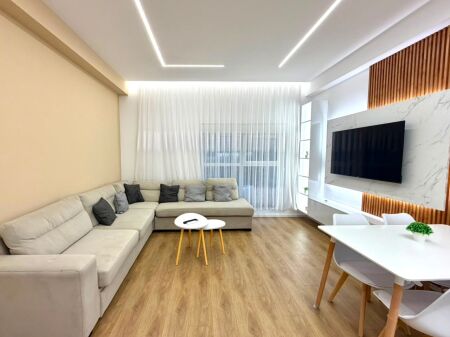 FOR RENT: 1+1  Ali Demi - Kadiu Residence || 50,000 ALL/Month - Building 1 - 3rd Floor - Area 80m² - Never Previously Occupied, 100% Brand New