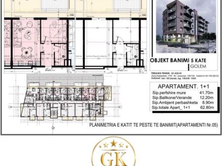 FOR SALE Super Apartment (2) * 1+1+Balcony  • 📍Mali Robit  * ⁠Furnished