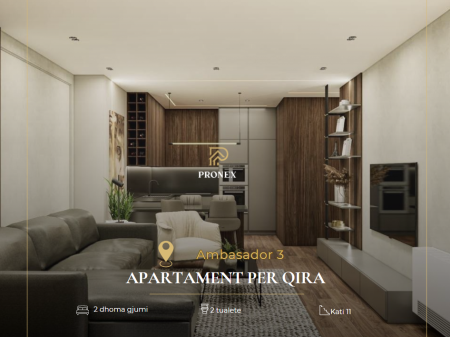 Apartment for rent 2+1+ parking at Ambasador 3 near Arena Stadium