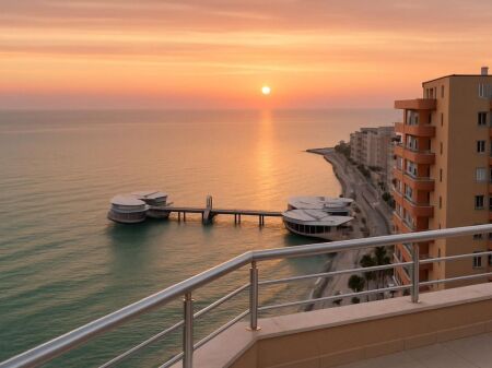 Penthouse 3+1+2 For Rent, Vollga, Durrës!