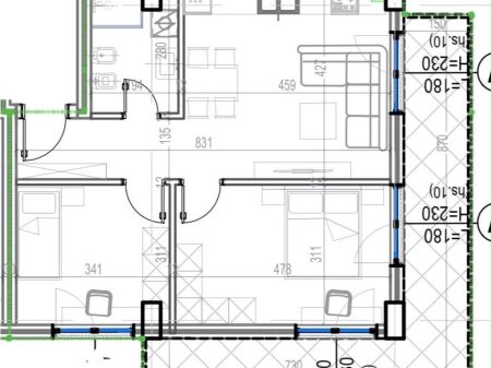 Apartament ne shitje 2+1 Kodra Diellit 2