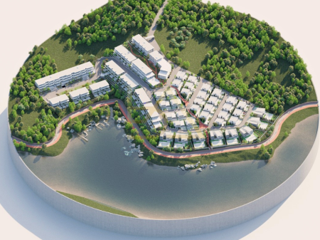 Apartamente për Shitje – Farka Lake Front Residence, Farkë e Madhe, Tiranë