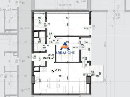 SHITET APARTAMENT 2+1+BALLKON "ISH FUSHA E AVIACIONIT" 160.000 EURO