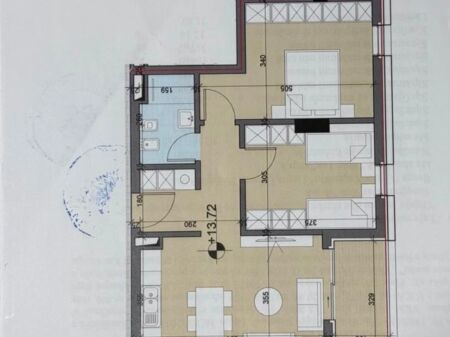 Shitet APARTAMENT 2+1 83m2 UNIVERS CITY